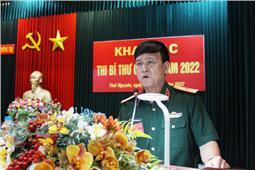 Cục Chính trị tổ chức thi bí thư chi bộ